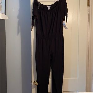 Ladies Black Romper